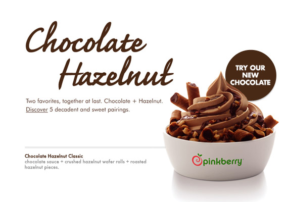 Try Our New Chocolate Hazelnut